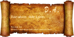 Darabos Adrienn névjegykártya